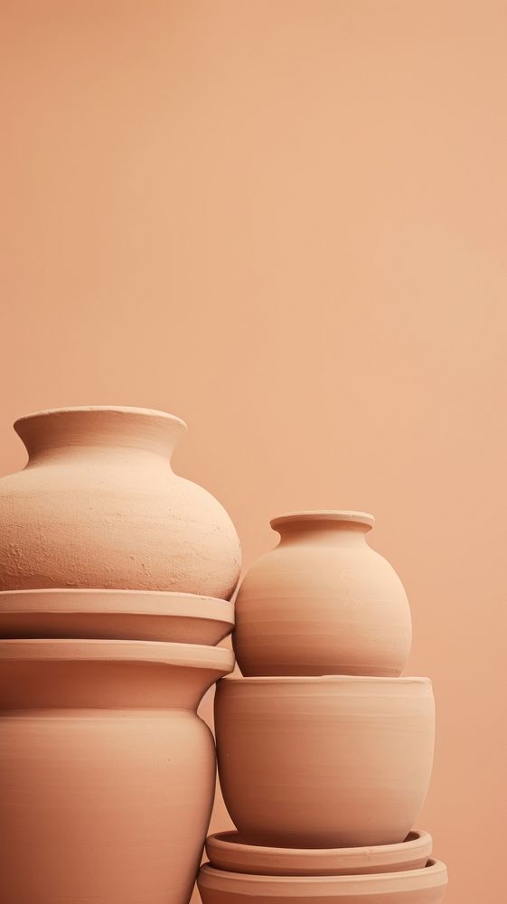 Pottery pottery earthenware terracotta. AI generated Image by rawpixel.