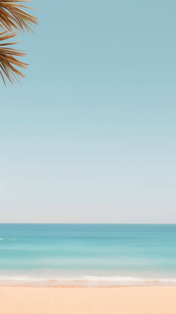 Summer beach outdoors horizon nature. AI generated Image by rawpixel.