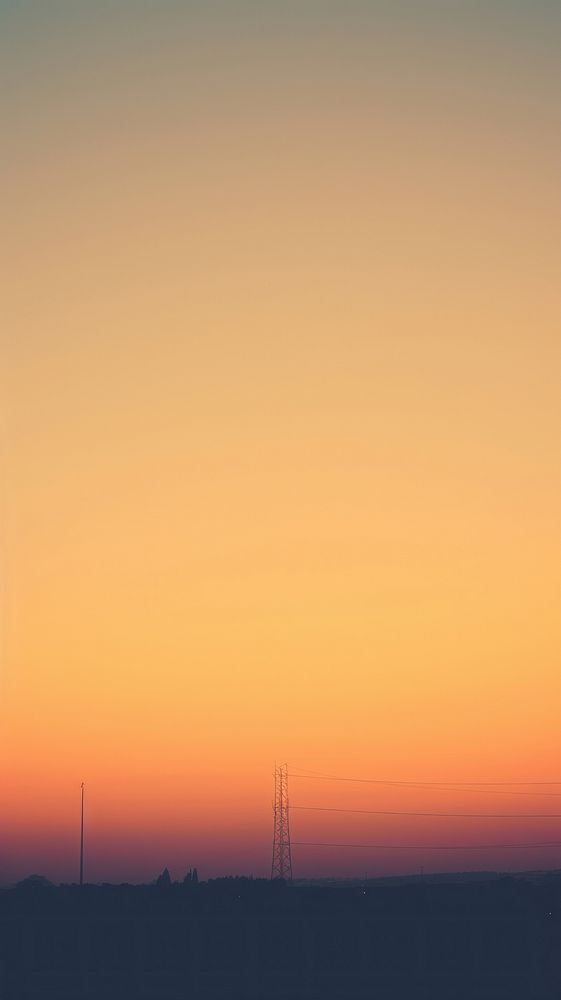 Sunset architecture outdoors horizon. AI generated Image by rawpixel.