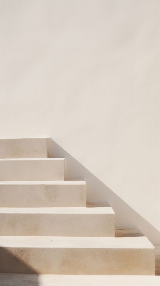 White square steps architecture staircase wall. AI generated Image by rawpixel.