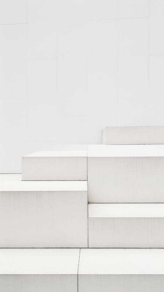 White square steps wall architecture backgrounds. AI generated Image by rawpixel.