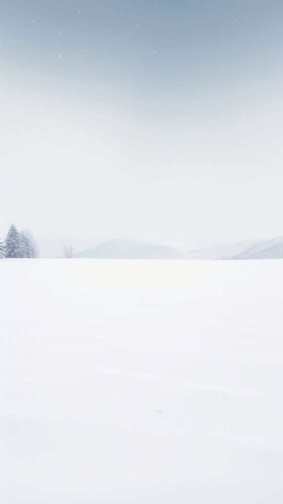 Winter landscape outdoors horizon nature. AI generated Image by rawpixel.
