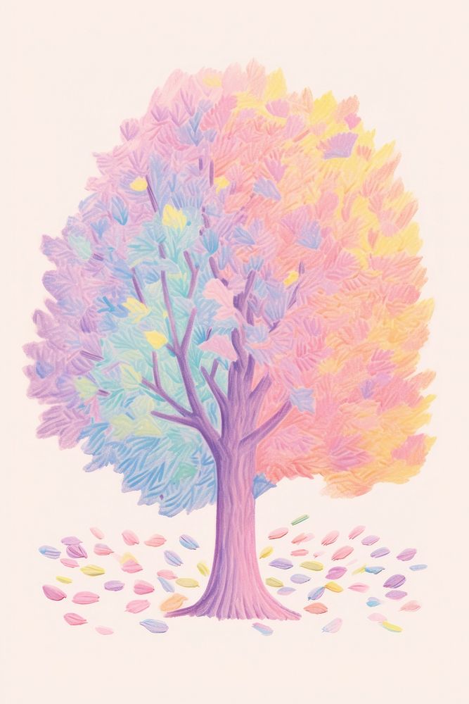 Tree tree drawing sketch. AI generated Image by rawpixel.