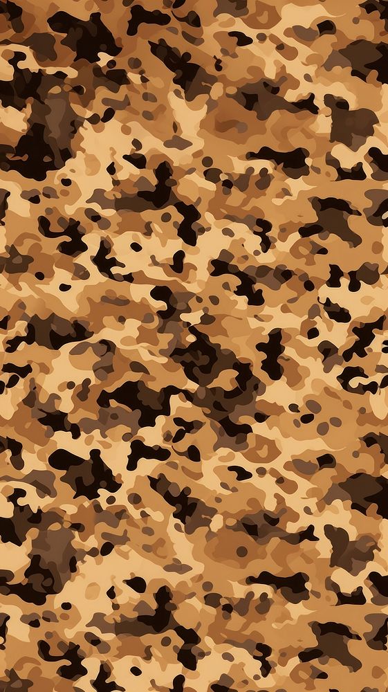 American Chocolate Chip Camo camouflage pattern backgrounds military textured. AI generated Image by rawpixel.
