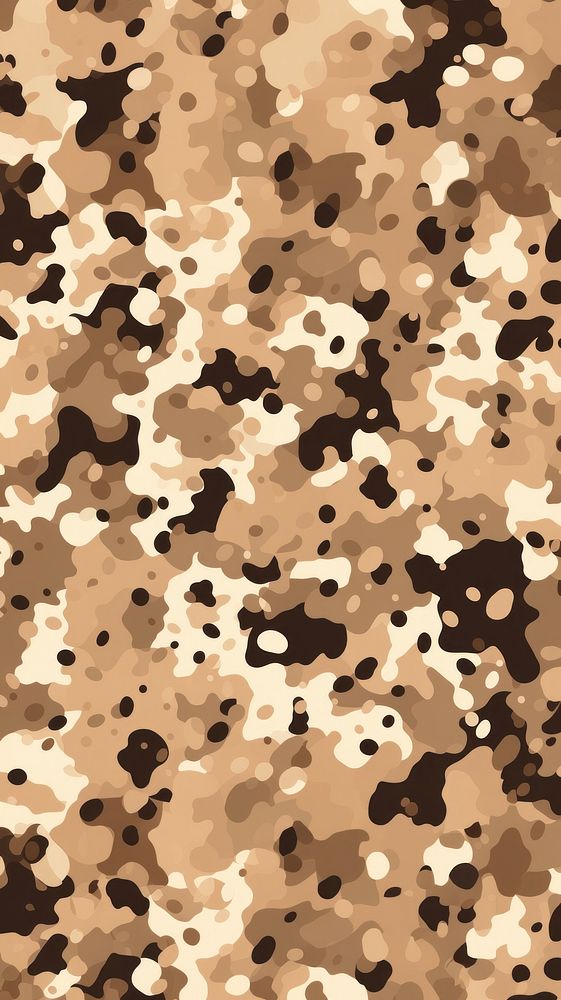 American Chocolate Chip Camo camouflage pattern backgrounds military repetition. AI generated Image by rawpixel.