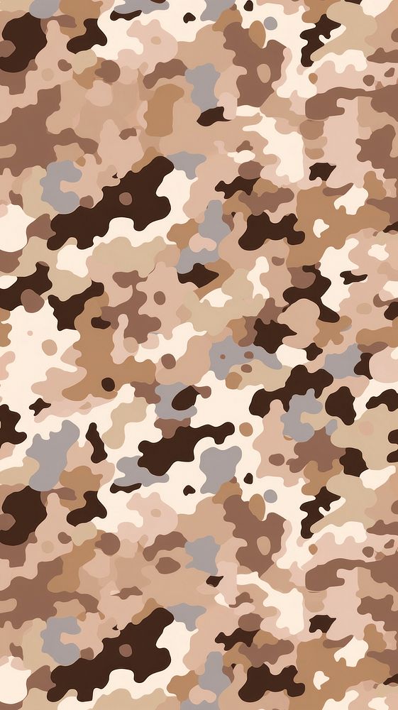 American Chocolate Chip Camo camouflage pattern backgrounds military textile. AI generated Image by rawpixel.