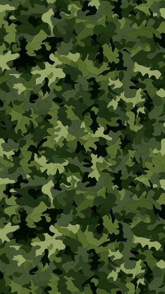 Leaf camouflage pattern backgrounds military repetition