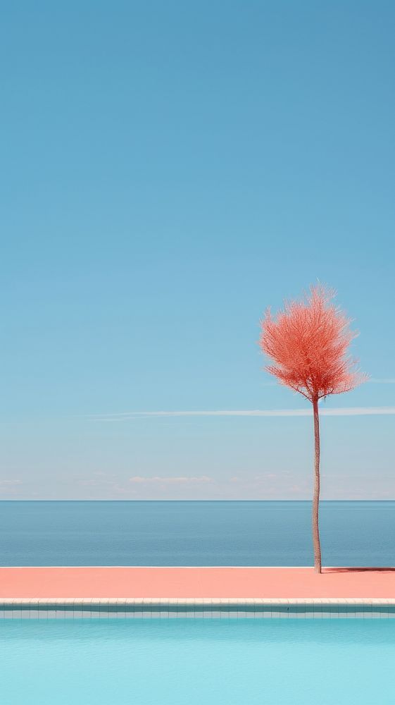 Summer outdoors horizon nature. AI generated Image by rawpixel.