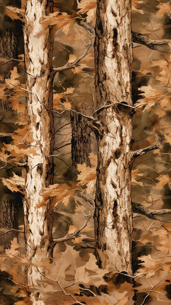 Real bark camouflage pattern backgrounds outdoors woodland. AI generated Image by rawpixel.