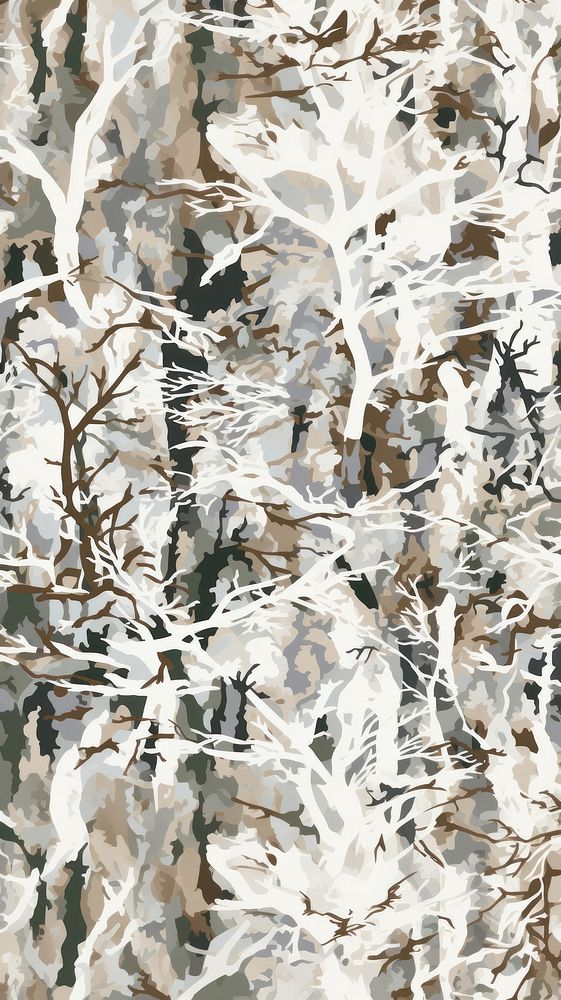 Snow Hunt Camouflage Pattern Backgrounds 