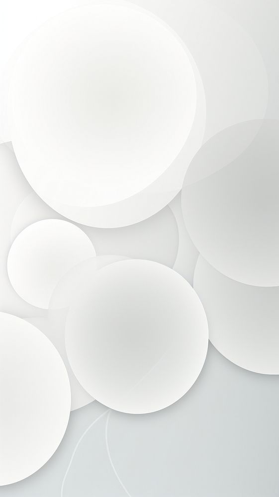 Circles white backgrounds abstract. AI generated Image by rawpixel.