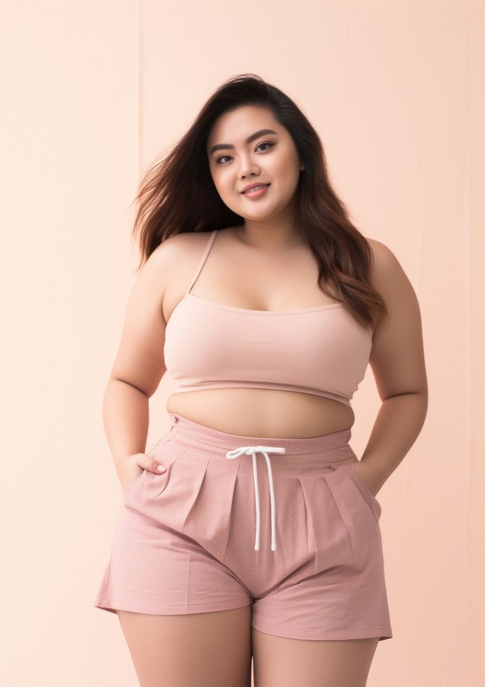 Thai chubby women underwear fashion adult. AI generated Image by rawpixel.