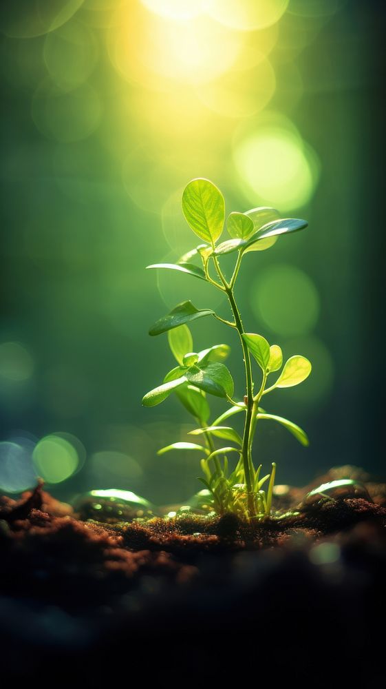 Green plant outdoors nature light. | Premium Photo - rawpixel