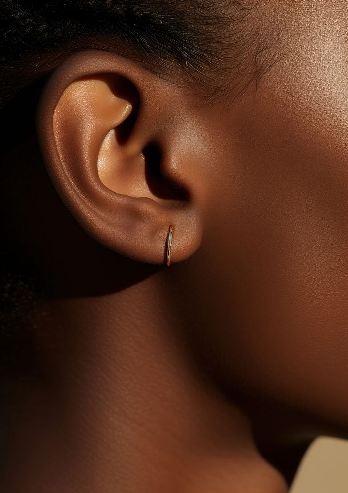 Earring jewelry person adult. AI generated Image by rawpixel.