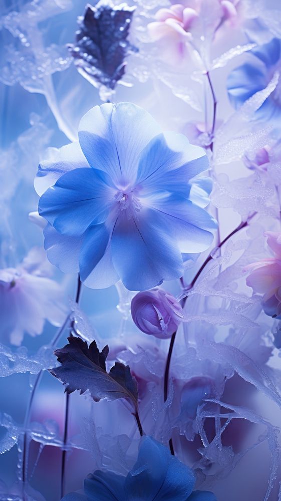 Flowers backgrounds nature petal. AI generated Image by rawpixel.