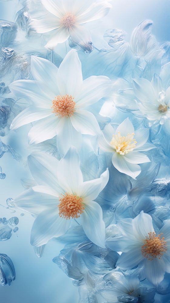 Flowers backgrounds nature petal. AI generated Image by rawpixel.