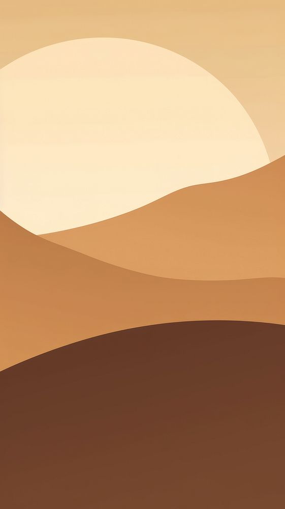 Desert with big circle backgrounds abstract outdoors. AI generated Image by rawpixel.