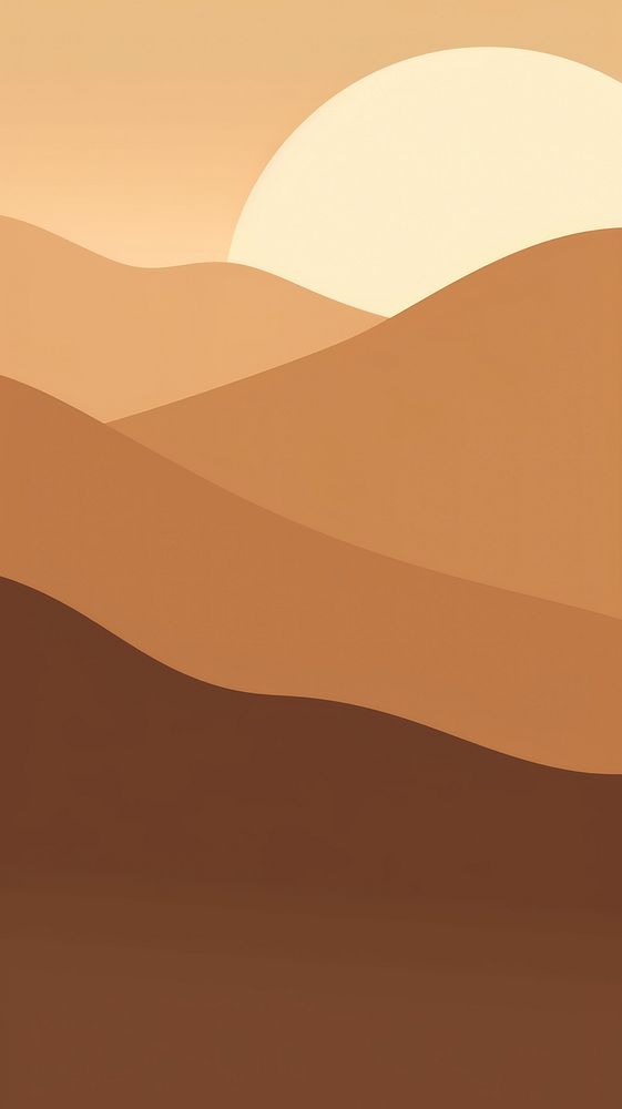 Desert with big circle backgrounds abstract outdoors. AI generated Image by rawpixel.