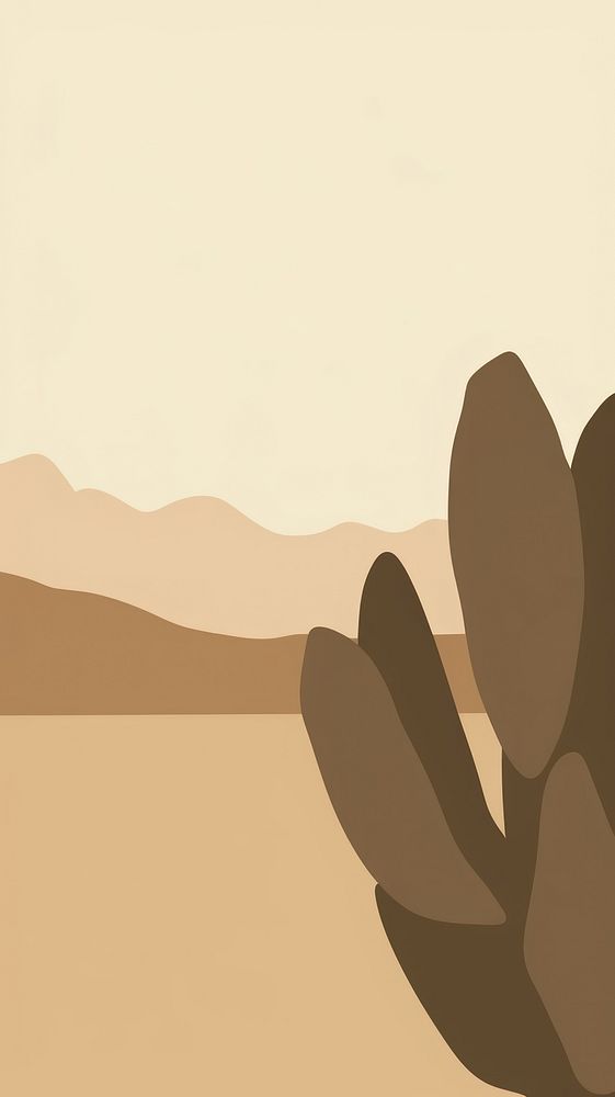 Cactus in cafe outdoors desert nature. AI generated Image by rawpixel.