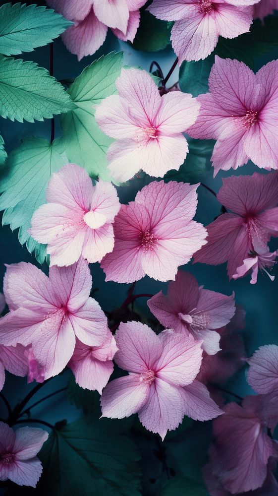 Floral and botanical flower backgrounds outdoors. AI generated Image by rawpixel.
