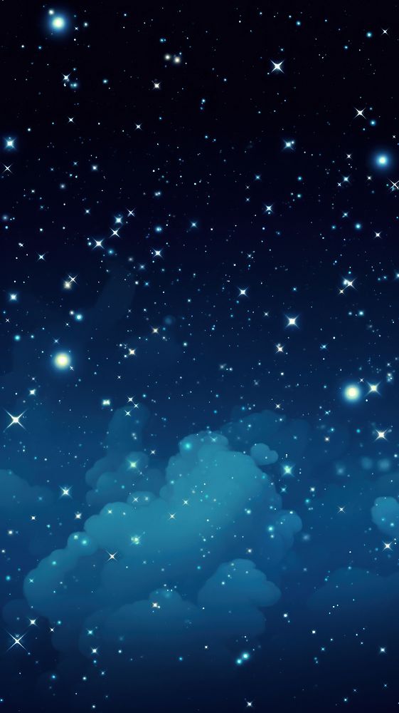 Falling stars astronomy outdoors nature. AI generated Image by rawpixel.