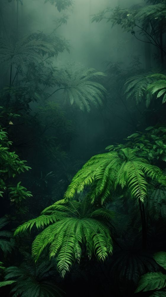 Nature vegetation outdoors woodland. AI generated Image by rawpixel.