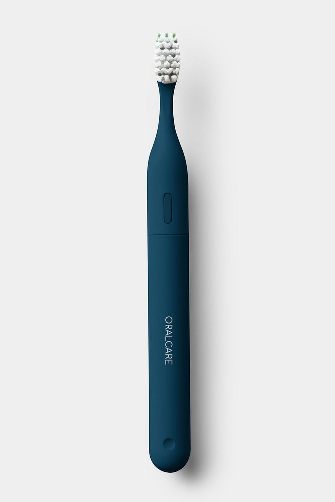 Electric toothbrush mockup psd