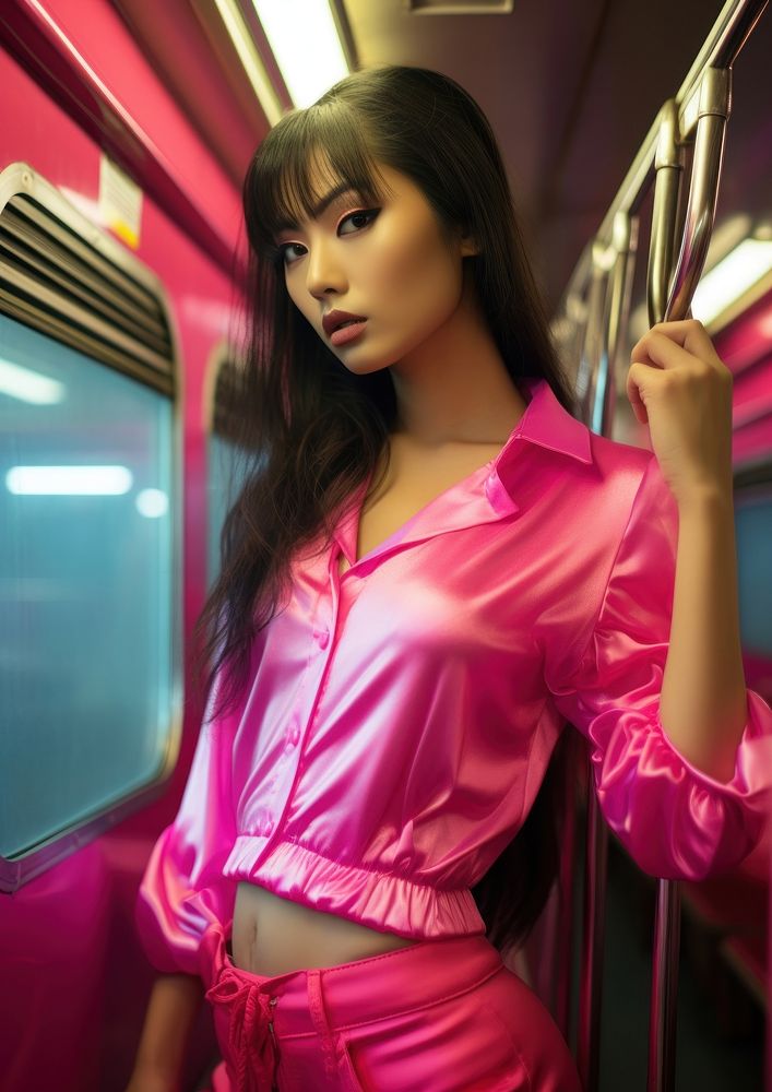 Thai girl portrait fashion photography. AI generated Image by rawpixel.