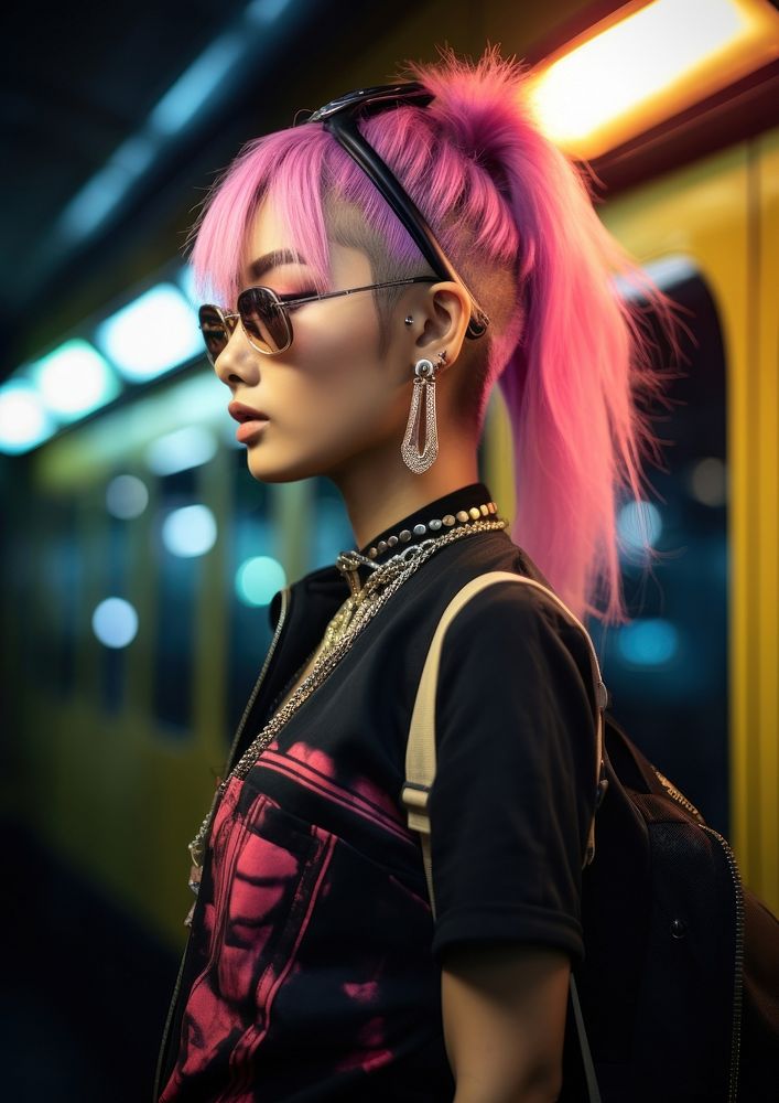 Thai portrait fashion adult. AI generated Image by rawpixel.