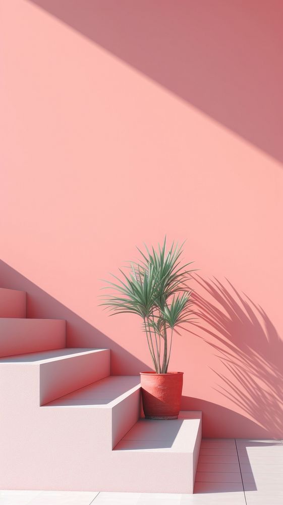 Aesthetic wall architecture staircase. AI generated Image by rawpixel.