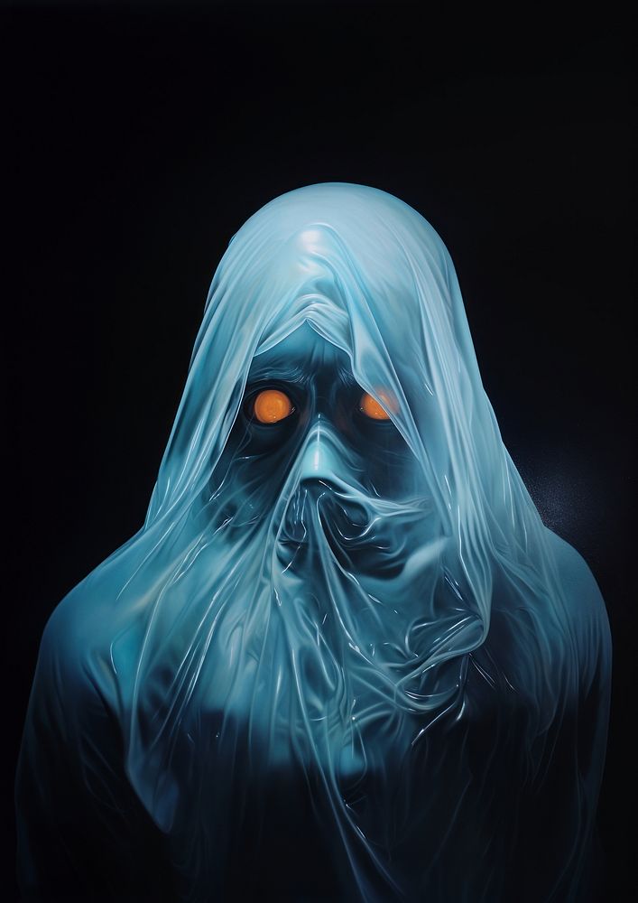 Ghost horror underwater darkness. AI generated Image by rawpixel.