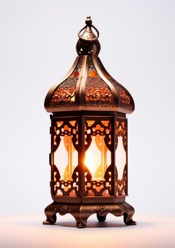 Cochin lantern lamp architecture illuminated. AI generated Image by rawpixel.