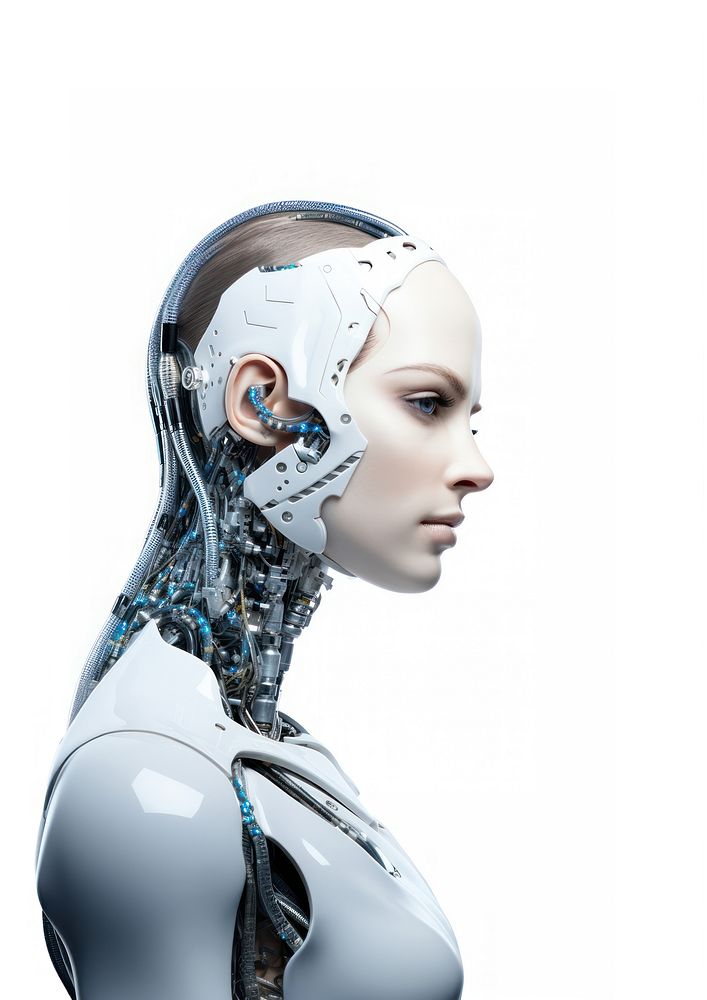 A robot technology adult human. AI generated Image by rawpixel.