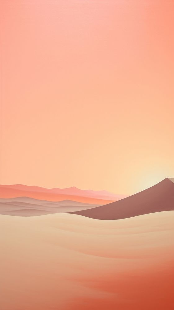 View of sand landscape outdoors nature. AI generated Image by rawpixel.