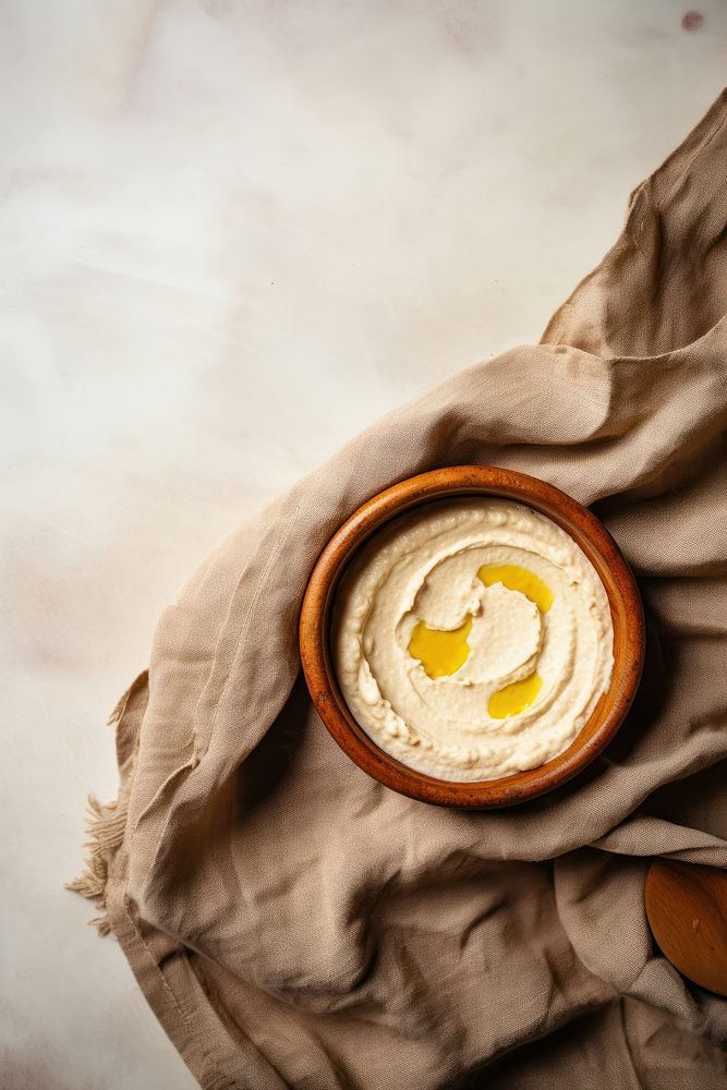 Homemade hummus food confectionery ingredient. AI generated Image by rawpixel.