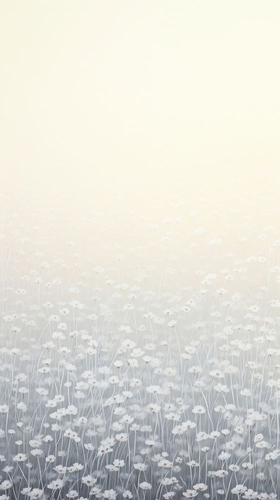 White colors field of flowers landscapes backgrounds outdoors nature. AI generated Image by rawpixel.