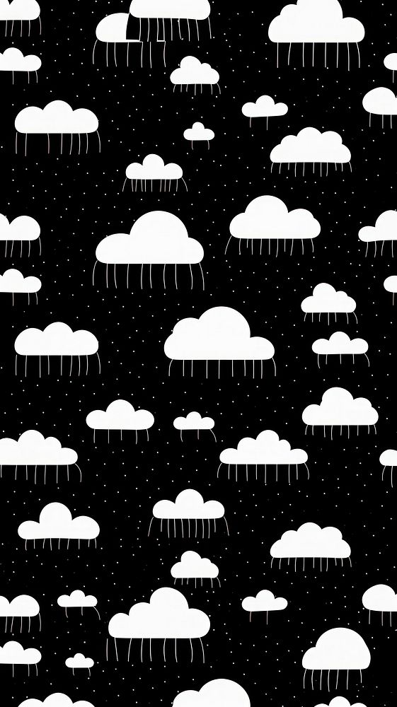 Cloud pattern backgrounds white. AI generated Image by rawpixel.