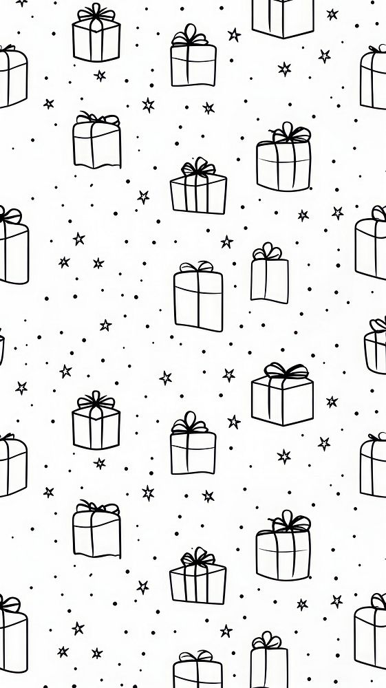 Gift paper backgrounds pattern. AI generated Image by rawpixel.