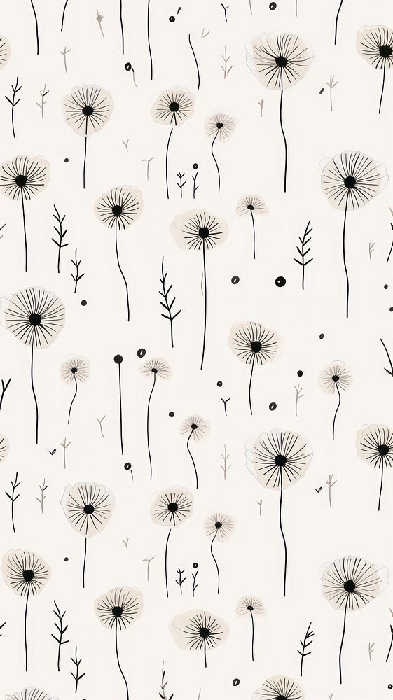 Flower backgrounds dandelion wallpaper. AI generated Image by rawpixel.