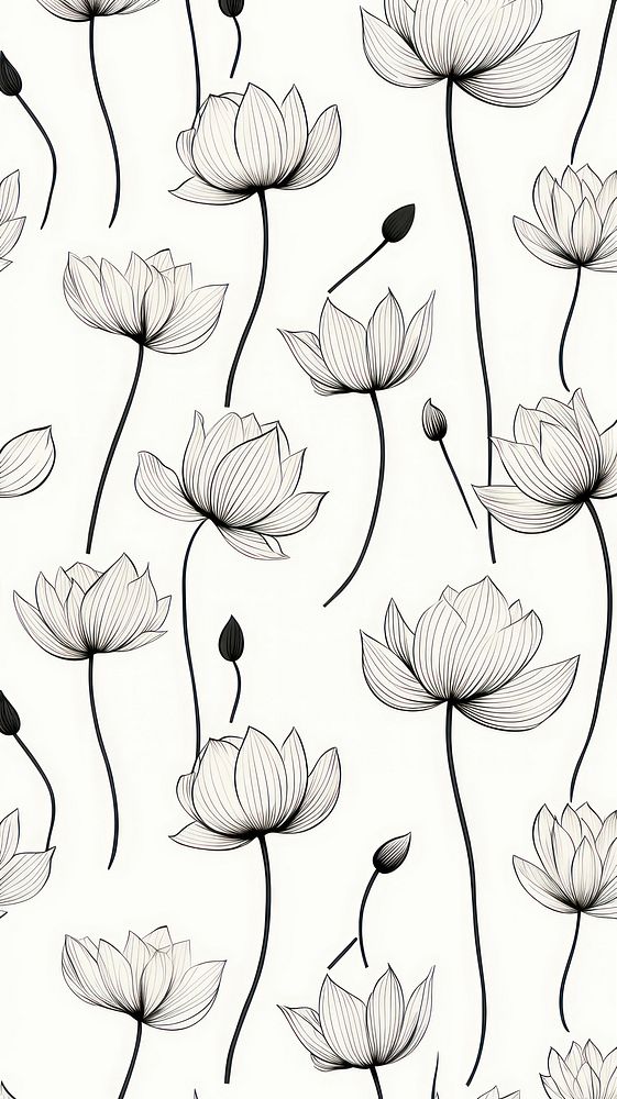 Lotus pattern backgrounds wallpaper. 