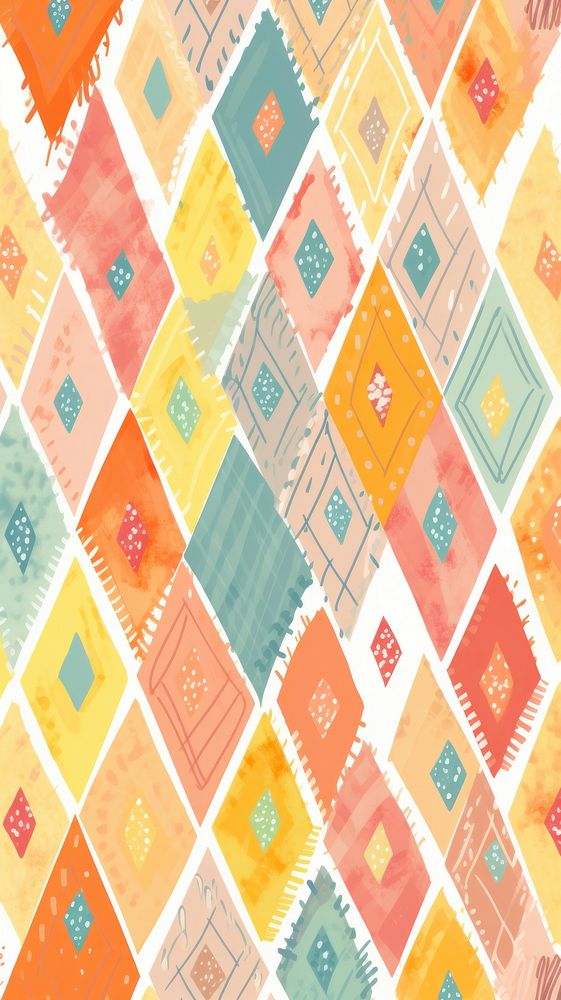 Argyle style backgrounds quilt line. AI generated Image by rawpixel.