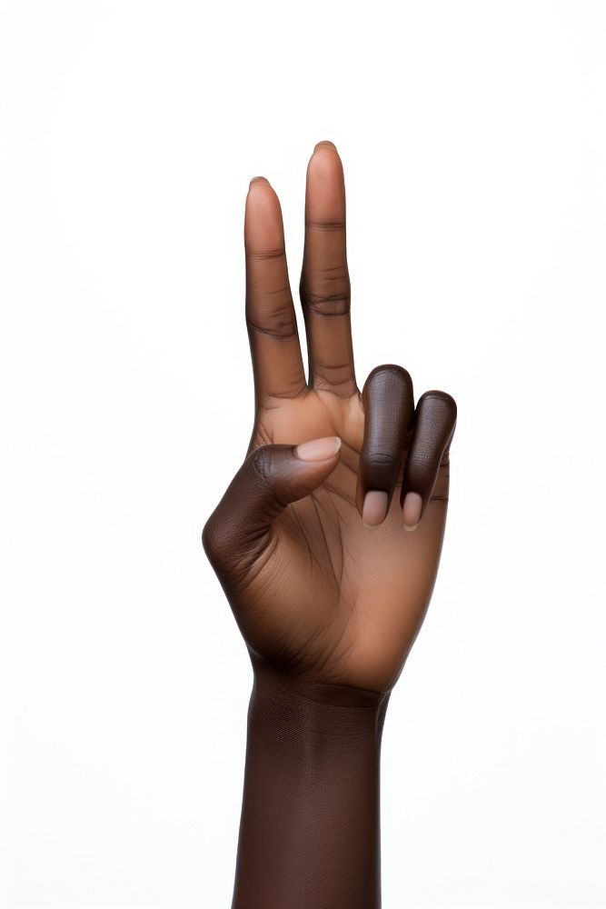OK hand sign finger adult woman. AI generated Image by rawpixel.