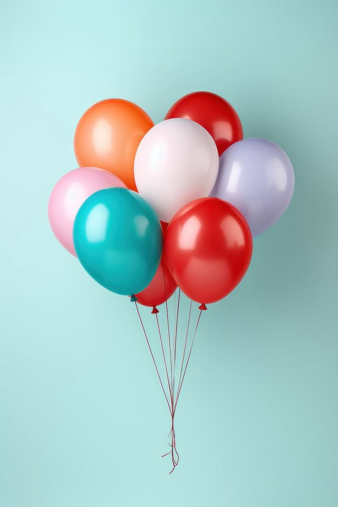 Balloons air balloon anniversary celebration. AI generated Image by rawpixel.
