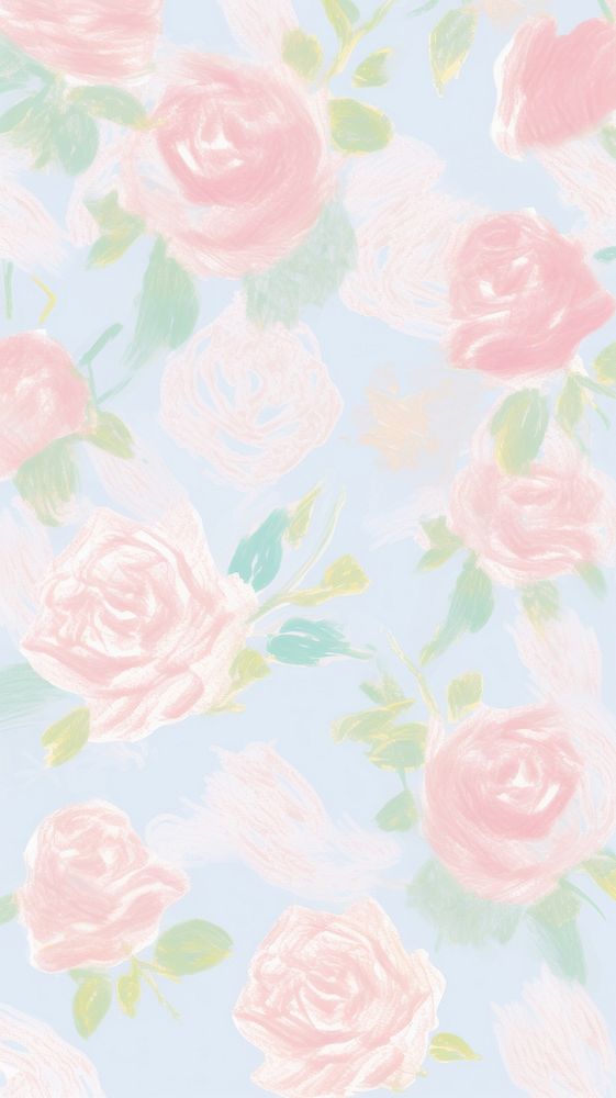 Rose wallpaper abstract pattern. AI generated Image by rawpixel.