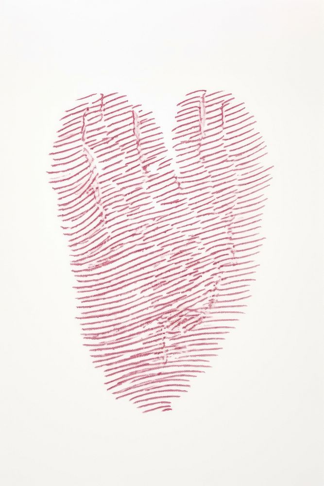 Human hand holding a heart drawing paper line. AI generated Image by rawpixel.