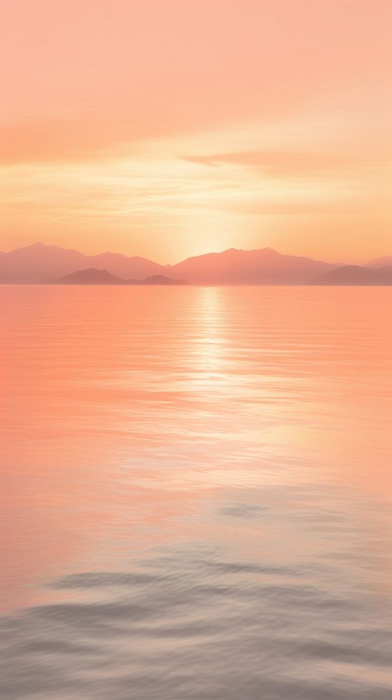Seascape photography outdoors horizon sunrise. AI generated Image by rawpixel.