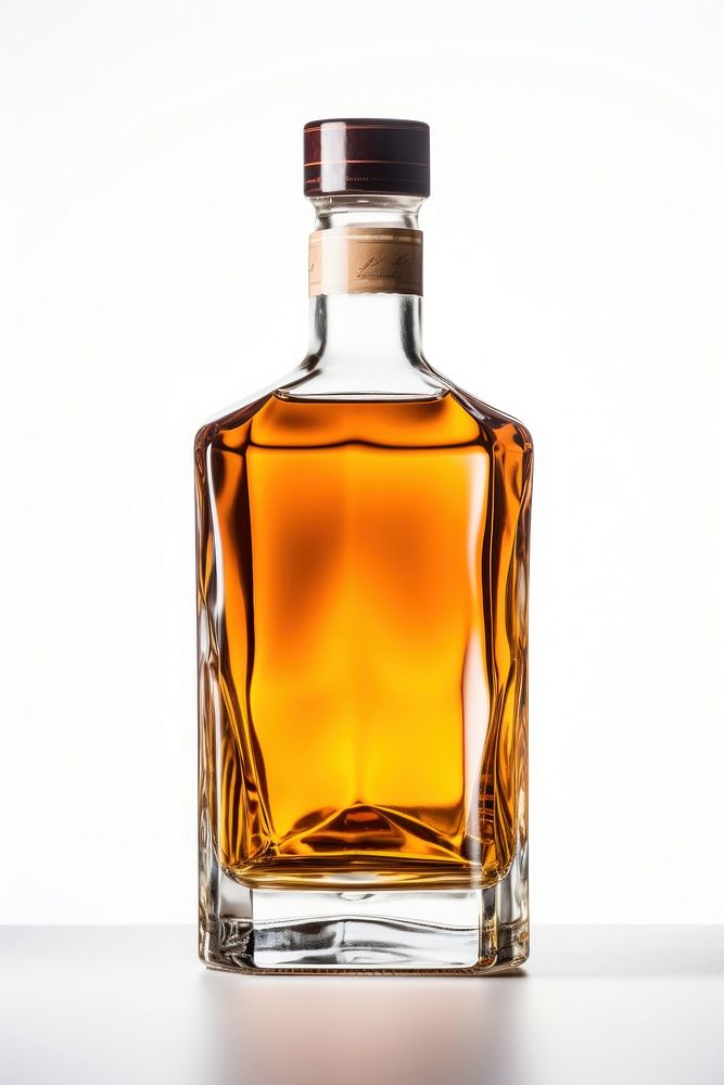 A whiskey bottle perfume whisky drink. AI generated Image by rawpixel.