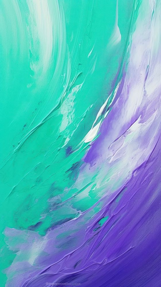 Pasterl green and purple backgrounds abstract painting. AI generated Image by rawpixel.