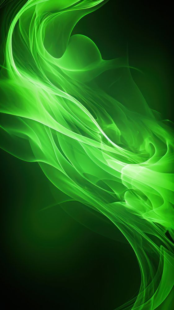 Lime green neon glowing twisted | Premium Photo Illustration - rawpixel