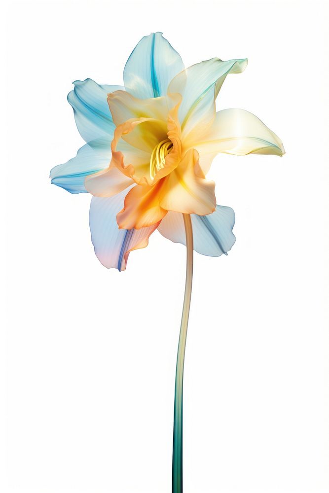 Daffodil flower daffodil plant. AI generated Image by rawpixel.